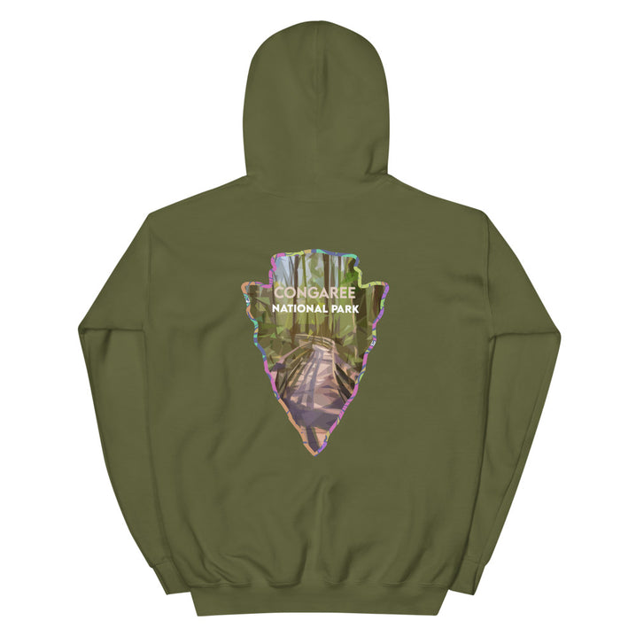 Congaree National Park Men's Hoodie - Established LineUnisex Hoodie