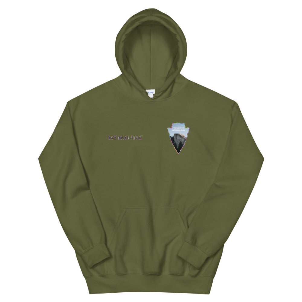 Yosemite National Park Men's Hoodie - Established Line