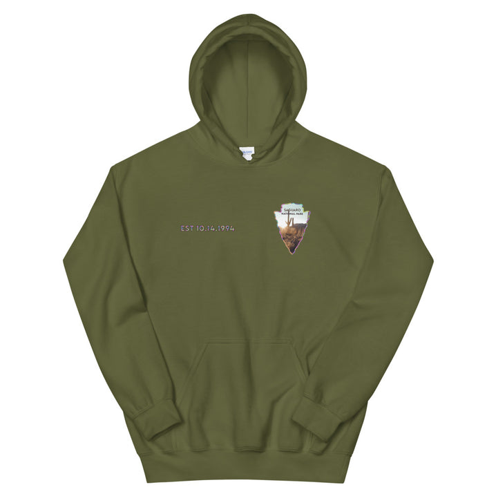 Saguaro National Park Men's Hoodie - Established Line