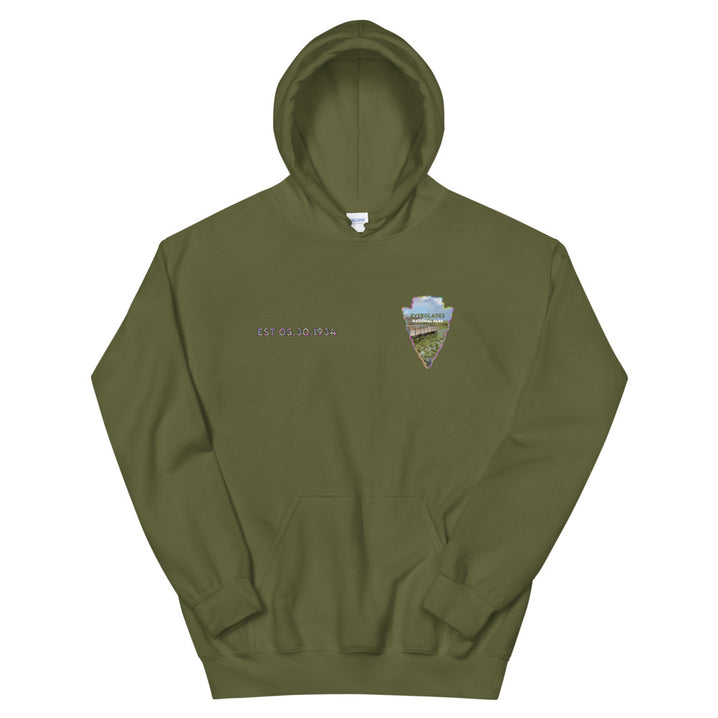 Everglades National Park Men's Hoodie - Established Line