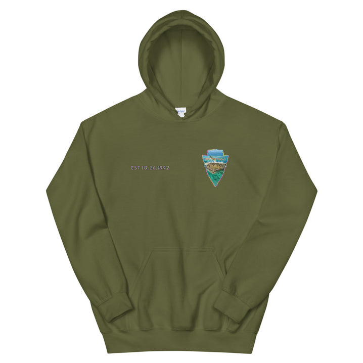 Dry Tortugas National Park Men's Hoodie - Established Line