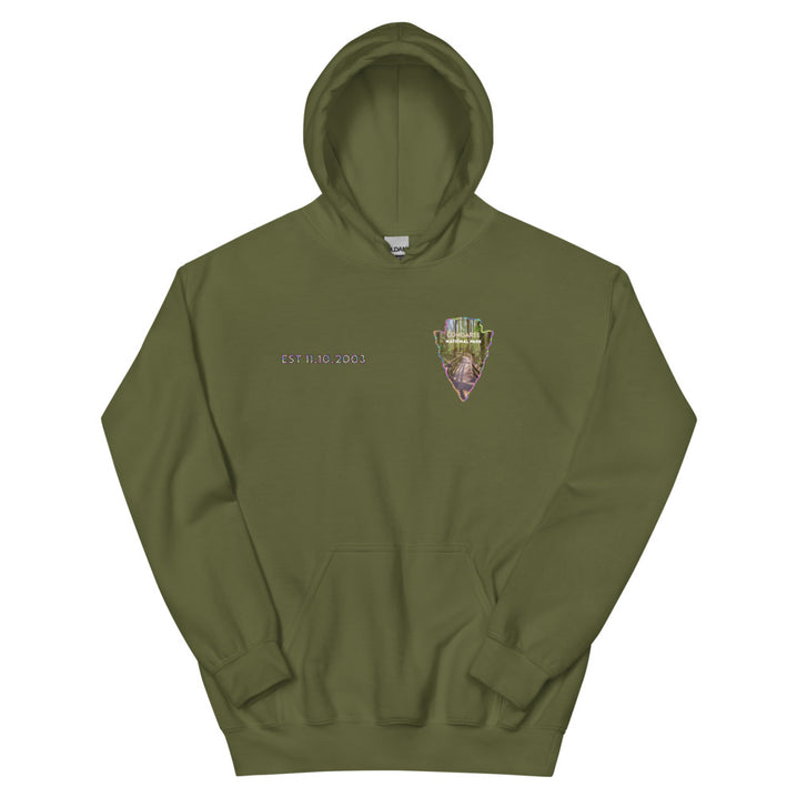 Congaree National Park Men's Hoodie - Established LineUnisex Hoodie