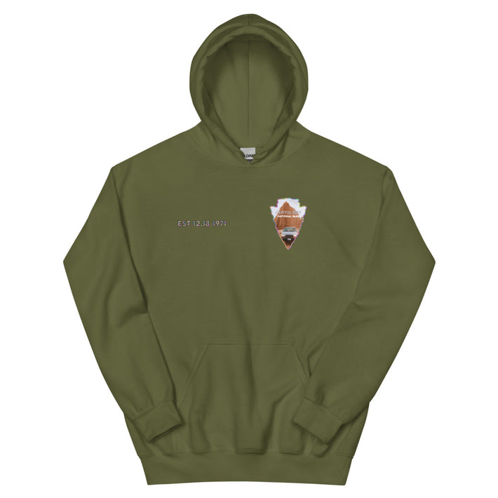 Capitol Reef National Park Men's Hoodie - Established Line