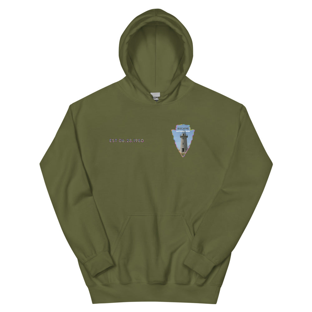 Biscayne National Park Men's Hoodie - Established Line