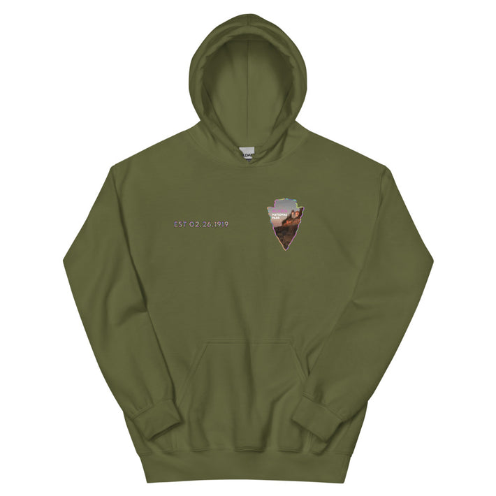 Acadia National Park Men's Hoodie - Established Line