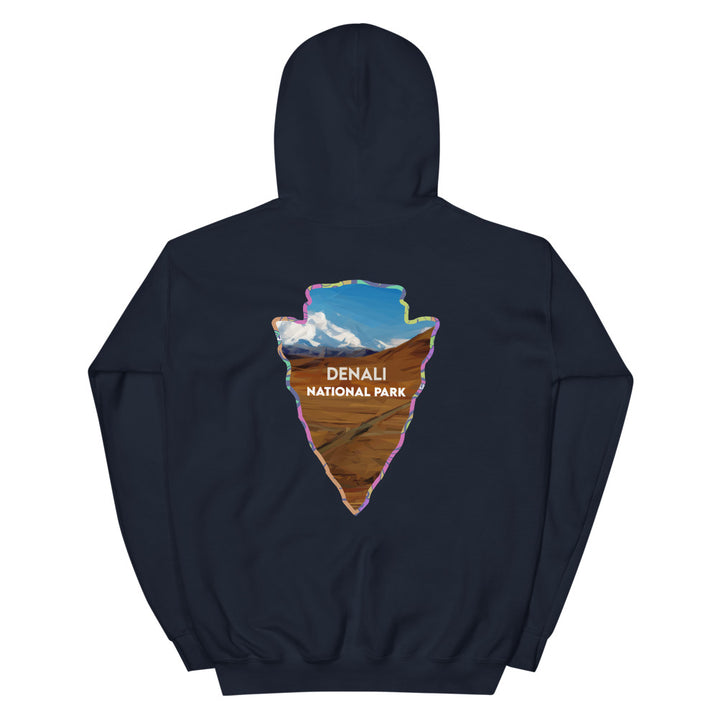 Denali National Park Men's Hoodie - Established Line