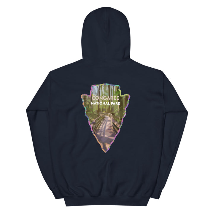 Congaree National Park Men's Hoodie - Established LineUnisex Hoodie