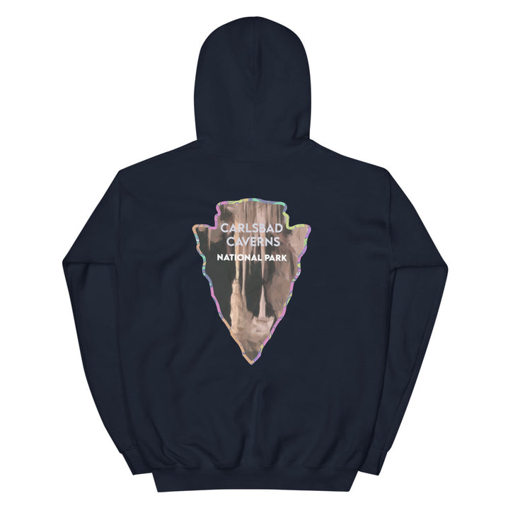 Carlsbad Caverns National Park Men's Hoodie - Established Line