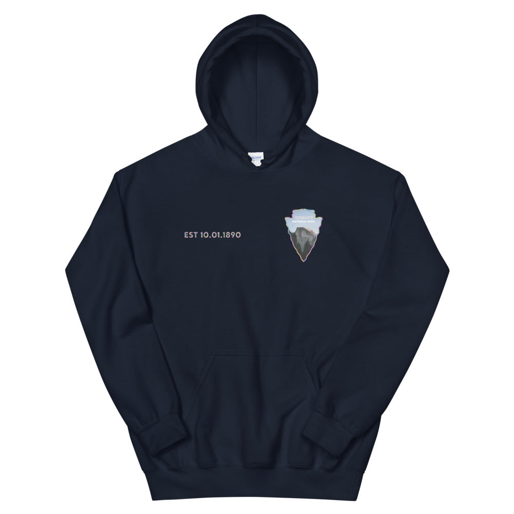 Yosemite National Park Men's Hoodie - Established Line