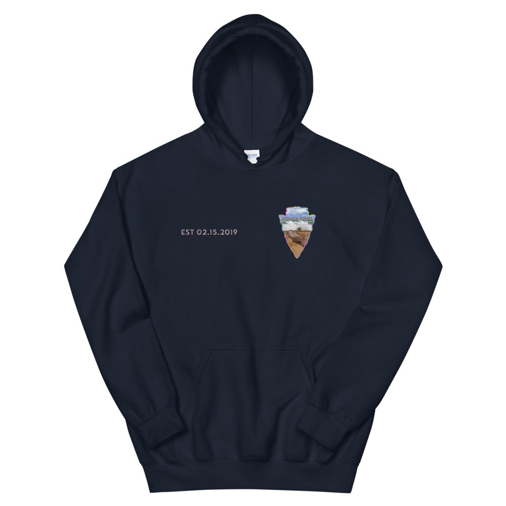 Indiana Dunes National Park Men's Hoodie - Established Line