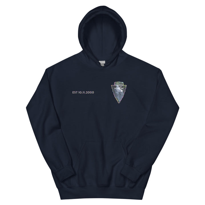 Cuyahoga Valley National Park Men's Hoodie - Established Line