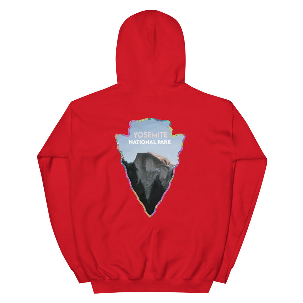 Yosemite National Park Men's Hoodie - Established Line
