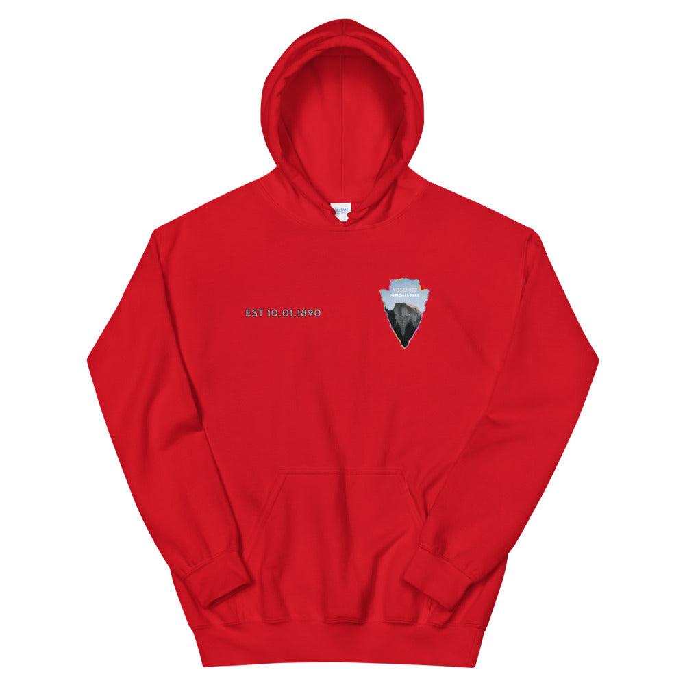 Yosemite National Park Men's Hoodie - Established Line