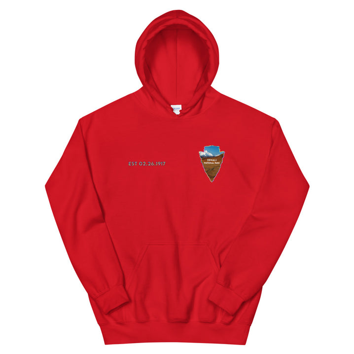Denali National Park Men's Hoodie - Established Line