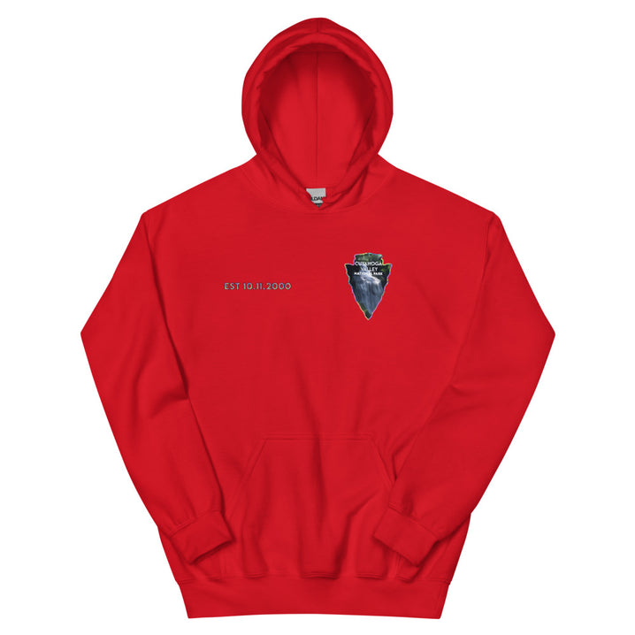 Cuyahoga Valley National Park Men's Hoodie - Established Line