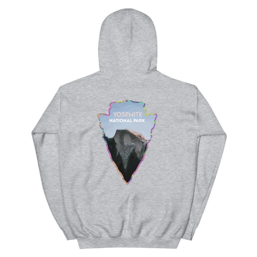 Yosemite National Park Men's Hoodie - Established Line