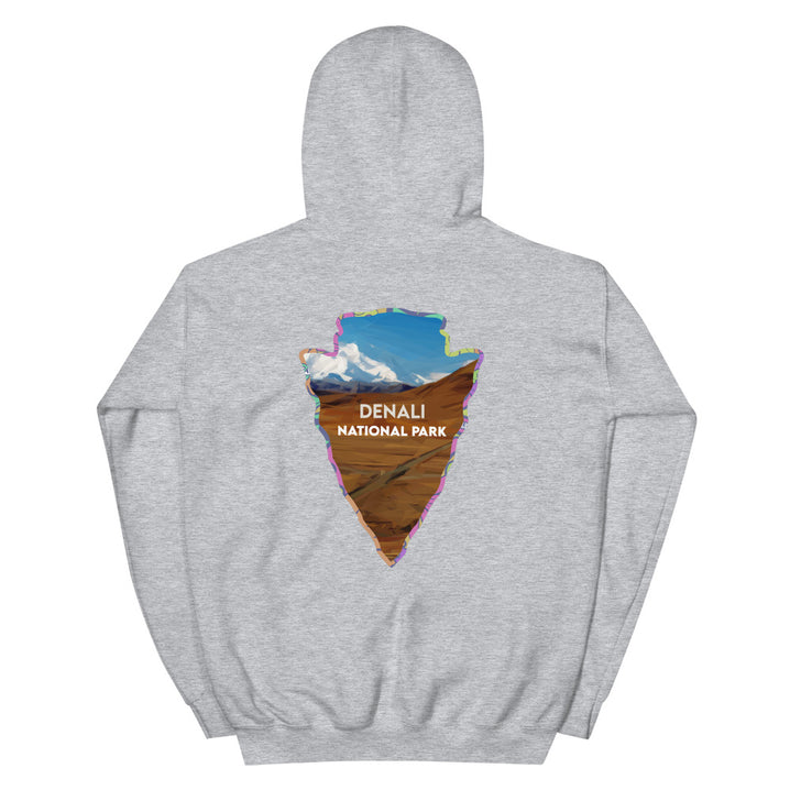 Denali National Park Men's Hoodie - Established Line