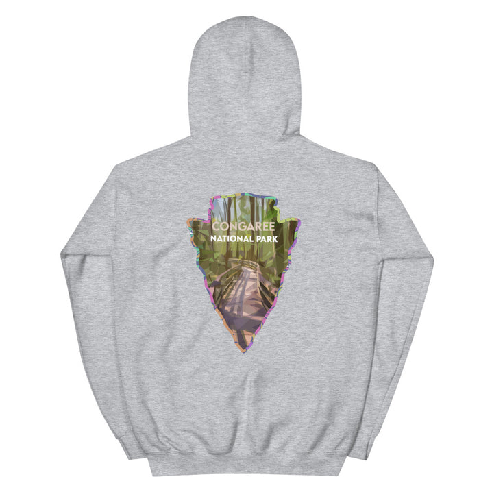 Congaree National Park Men's Hoodie - Established LineUnisex Hoodie