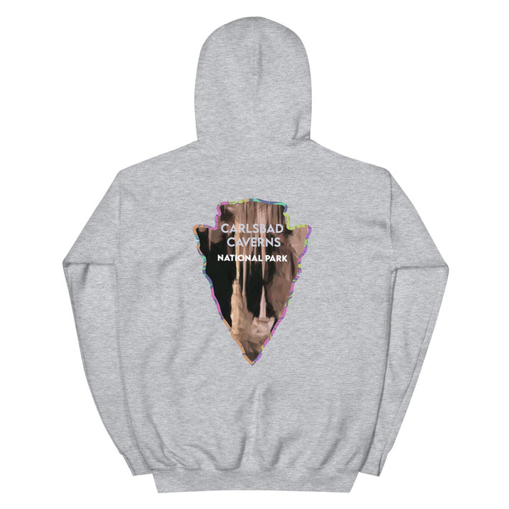 Carlsbad Caverns National Park Men's Hoodie - Established Line