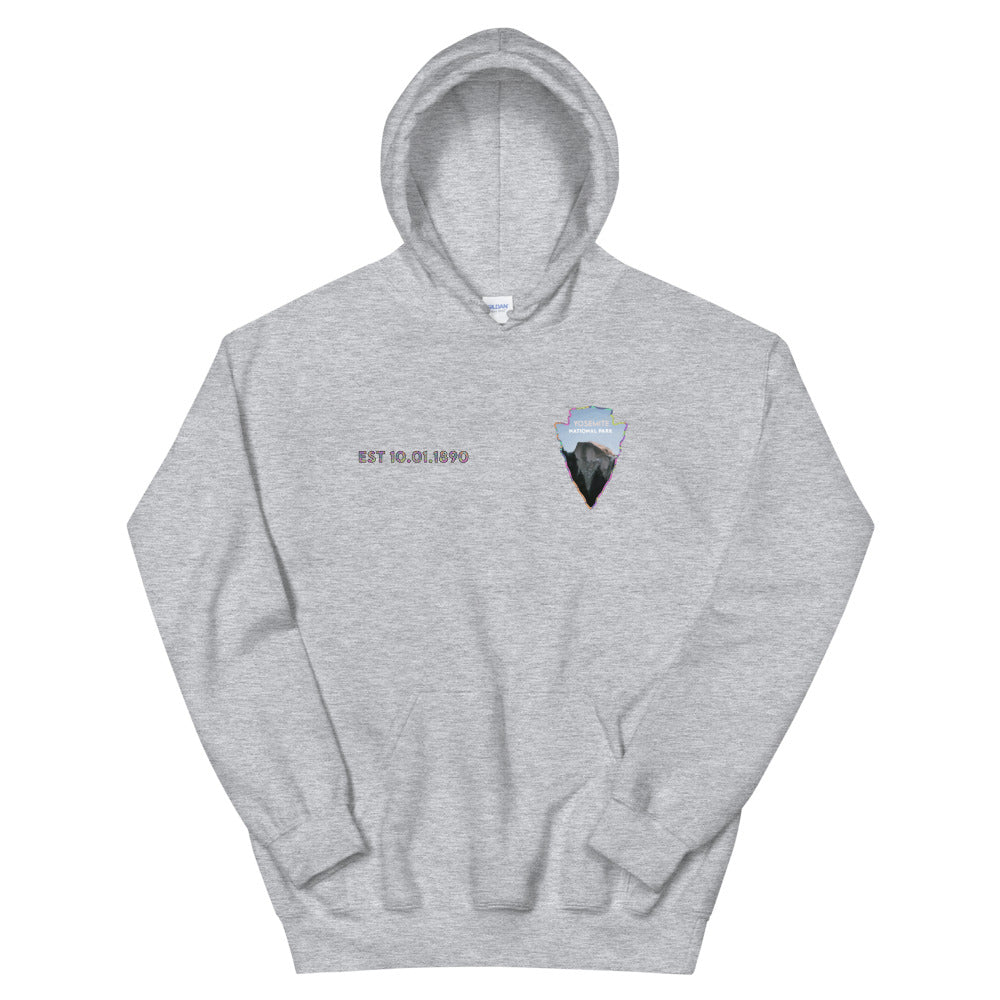 Yosemite National Park Men's Hoodie - Established Line