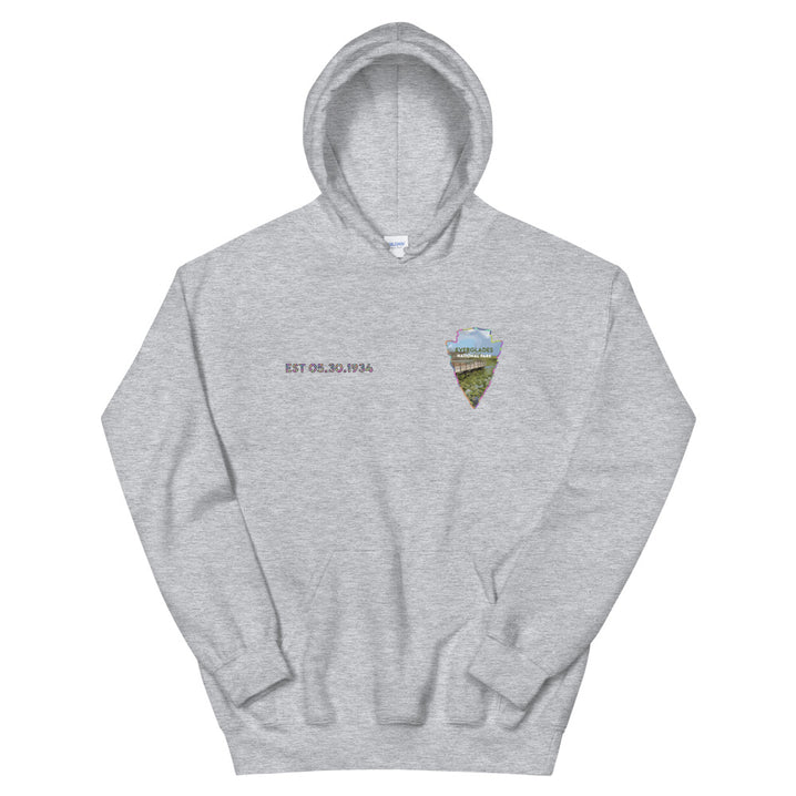 Everglades National Park Men's Hoodie - Established Line