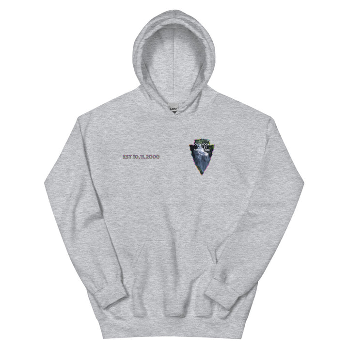 Cuyahoga Valley National Park Men's Hoodie - Established Line