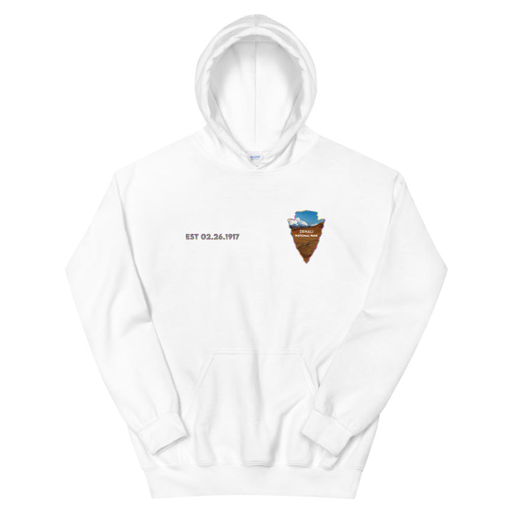 Denali National Park Men's Hoodie - Established Line