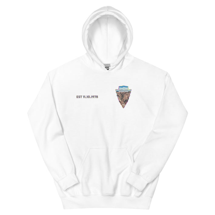 Badlands National Park Men's Hoodie - Established Line