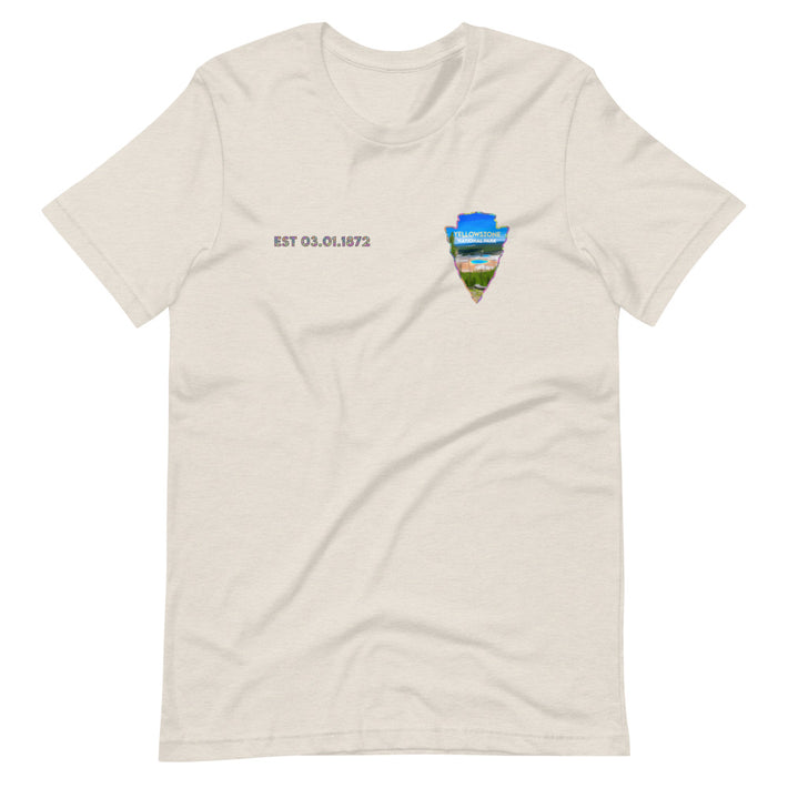 Yellowstone National Park Men's Shirt - Established Line