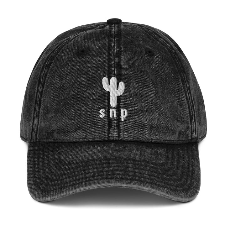 SNP Happy Cactus Hat - Saguaro National Park Embroidered Vintage Cap