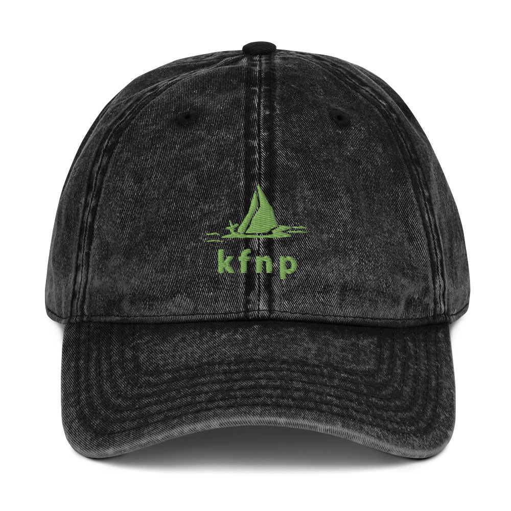 KFNP Happy Fjords Dad Hat - Kenai Fjords National Park Embroidered Vintage Cap
