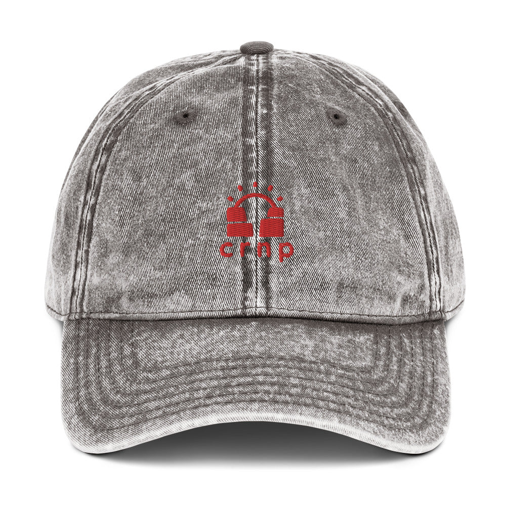 CRNP Happy Earth Wrinkle Dad Hat - Capitol Reef National Park Embroidered Vintage Cap