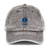 CNP Happy Blue Heron Dad Hat - Congaree National Park Embroidered Vintage Cap