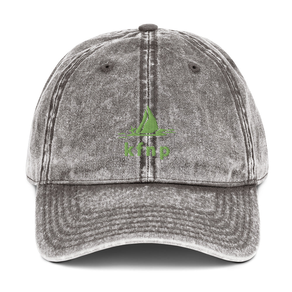 KFNP Happy Fjords Dad Hat - Kenai Fjords National Park Embroidered Vintage Cap