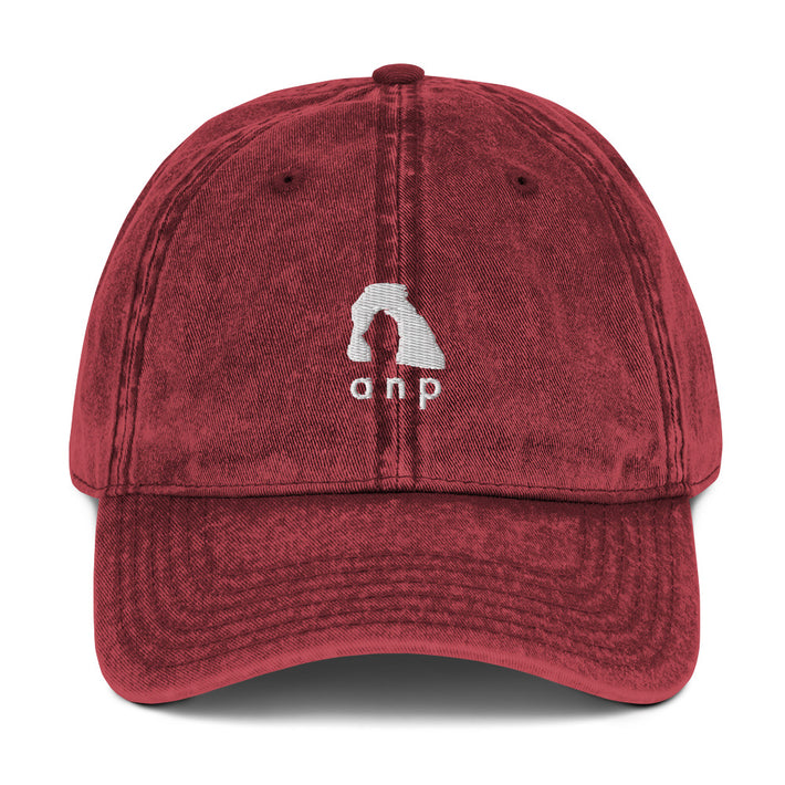 ANP Happy Arch Hat - Arches National Park Embroidered Vintage Cap