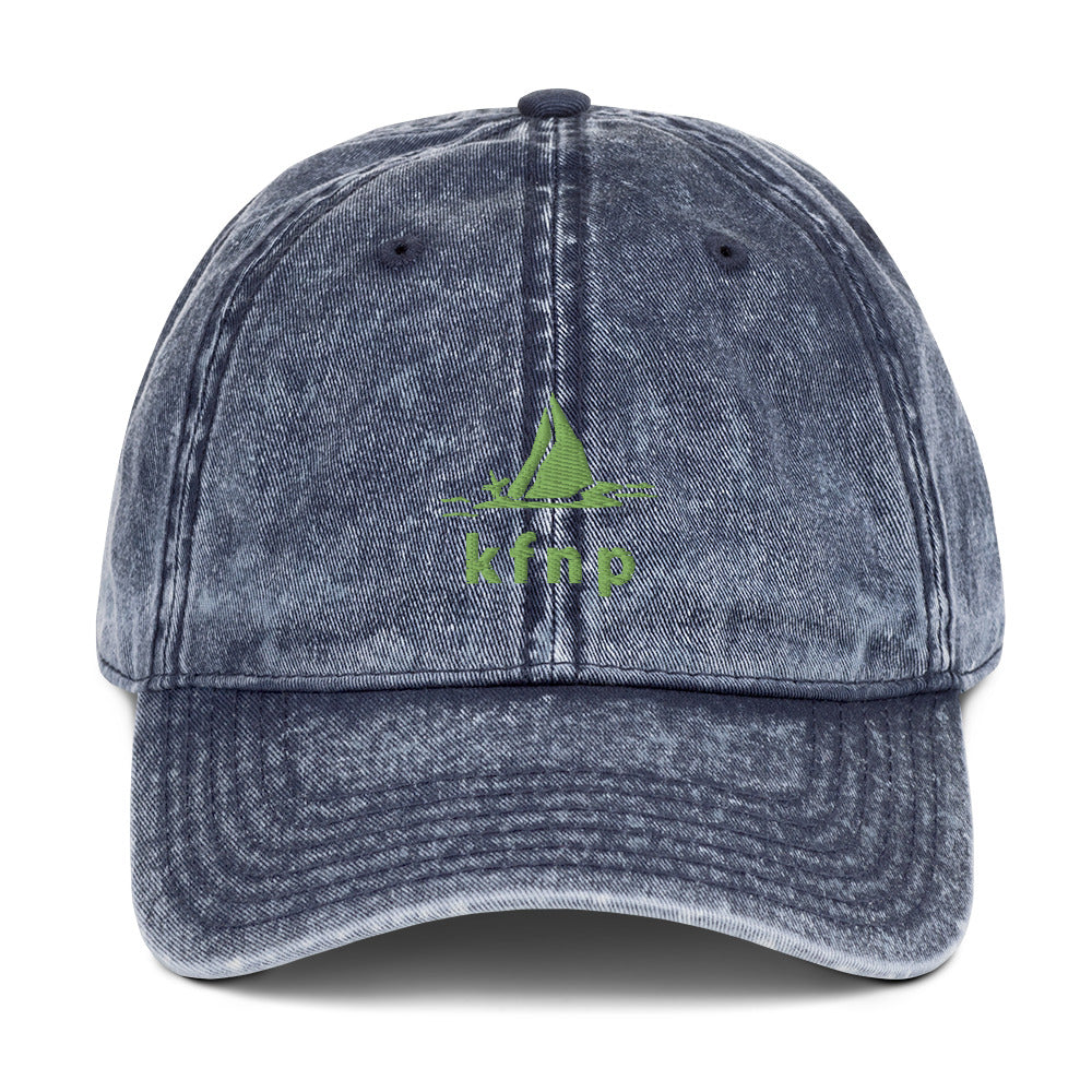 KFNP Happy Fjords Dad Hat - Kenai Fjords National Park Embroidered Vintage Cap