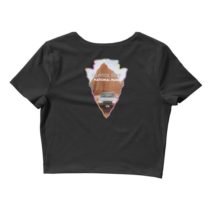 Capitol Reef National Park Crop Tee Women’s - Established Line