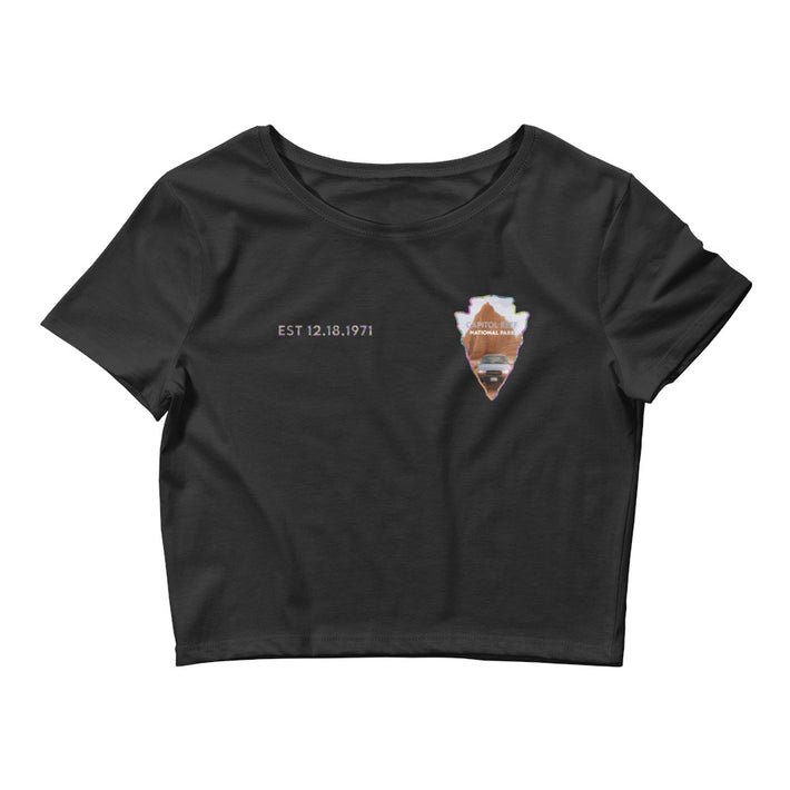 Capitol Reef National Park Crop Tee Women’s - Established Line