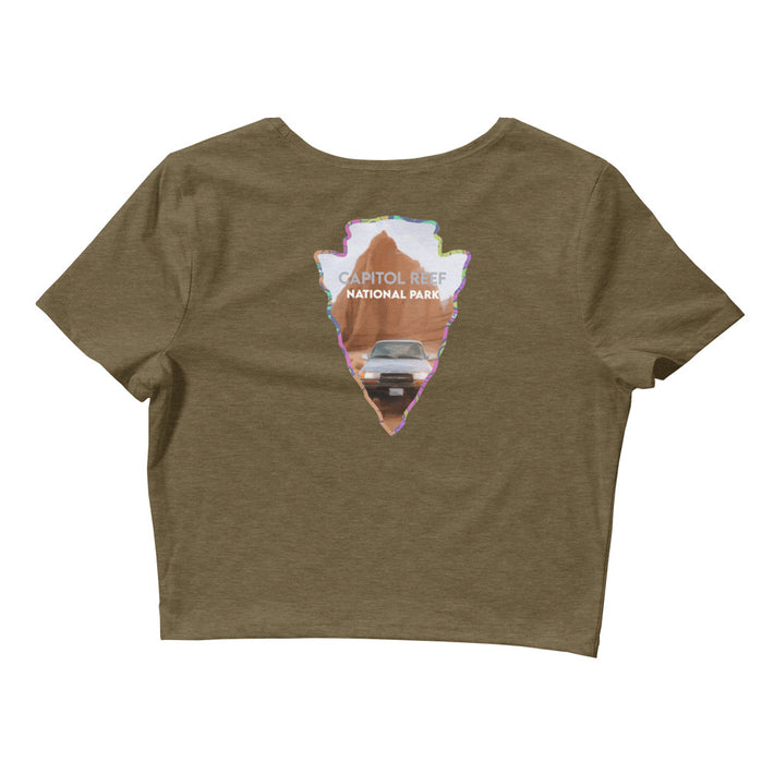 Capitol Reef National Park Crop Tee Women’s - Established Line