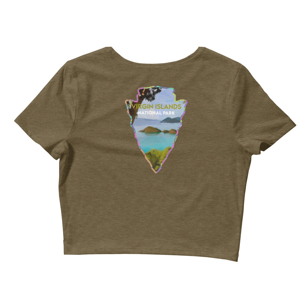 Virgin Islands National Park Crop Tee Women’s - Established Line