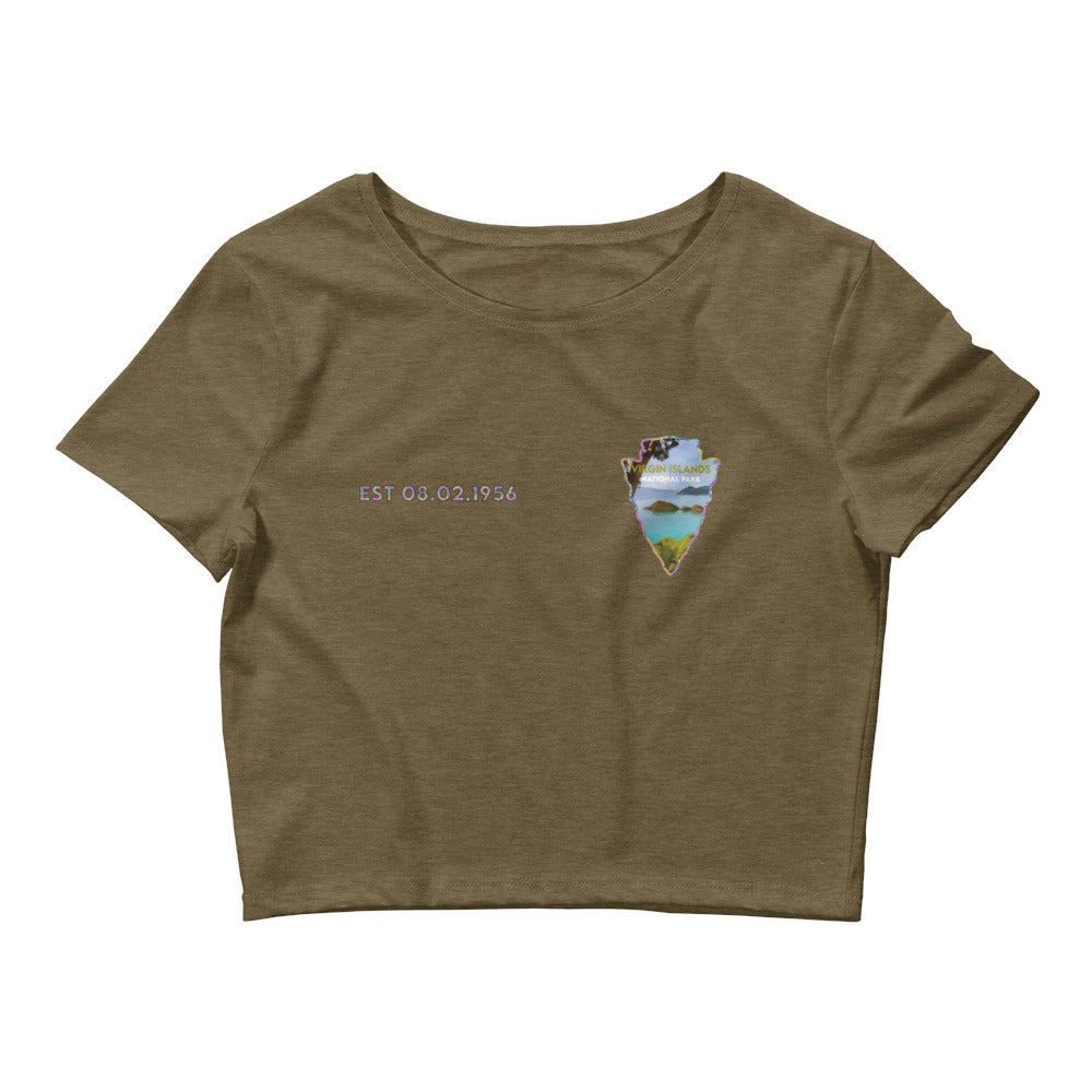 Virgin Islands National Park Crop Tee Women’s - Established Line