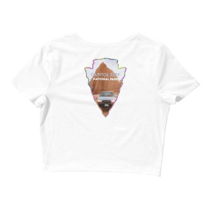 Capitol Reef National Park Crop Tee Women’s - Established Line