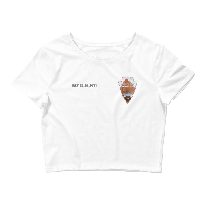 Capitol Reef National Park Crop Tee Women’s - Established Line