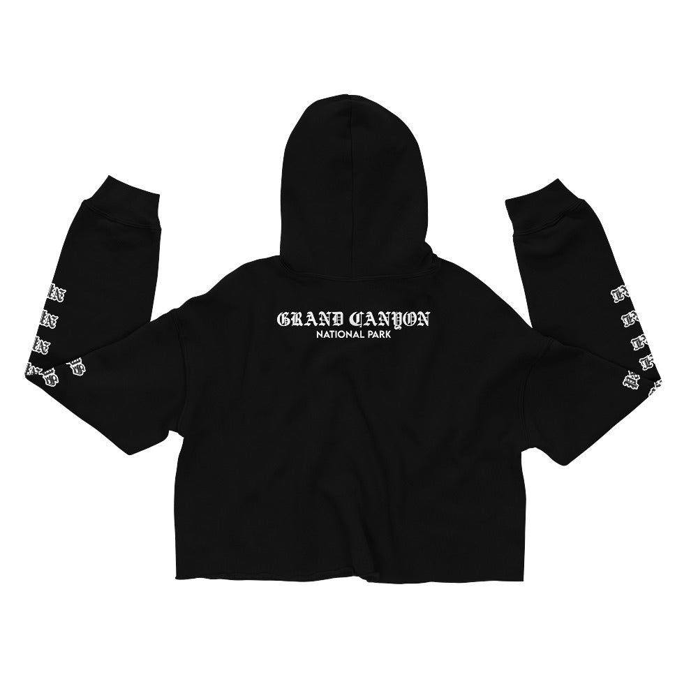 Grand Canyon “Park Ages” Crop Hoodie