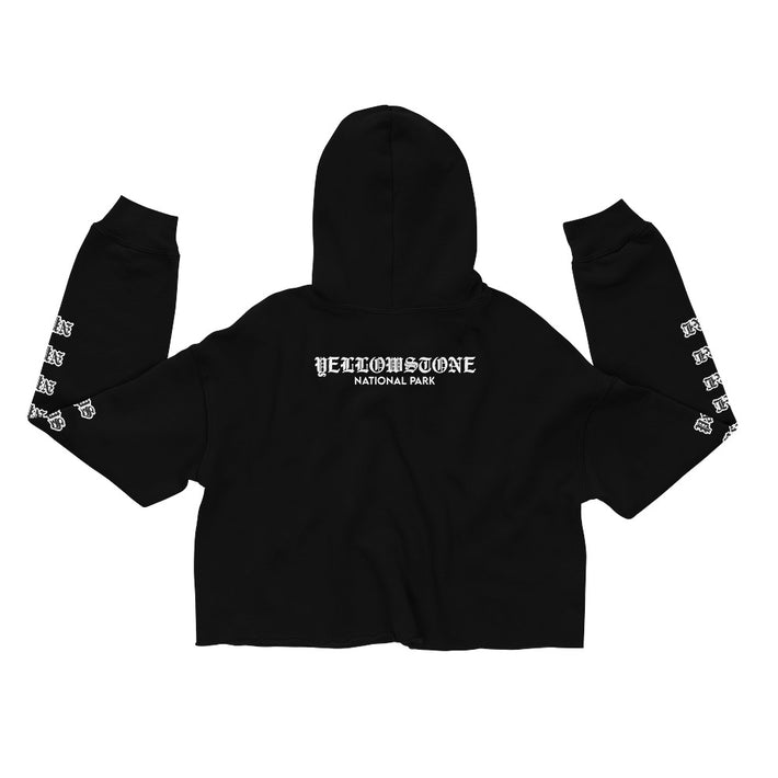 Yellowstone “Park Ages” Crop Hoodie