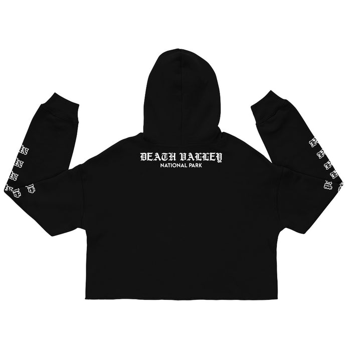 Death Valley “Park Ages” Crop Hoodie
