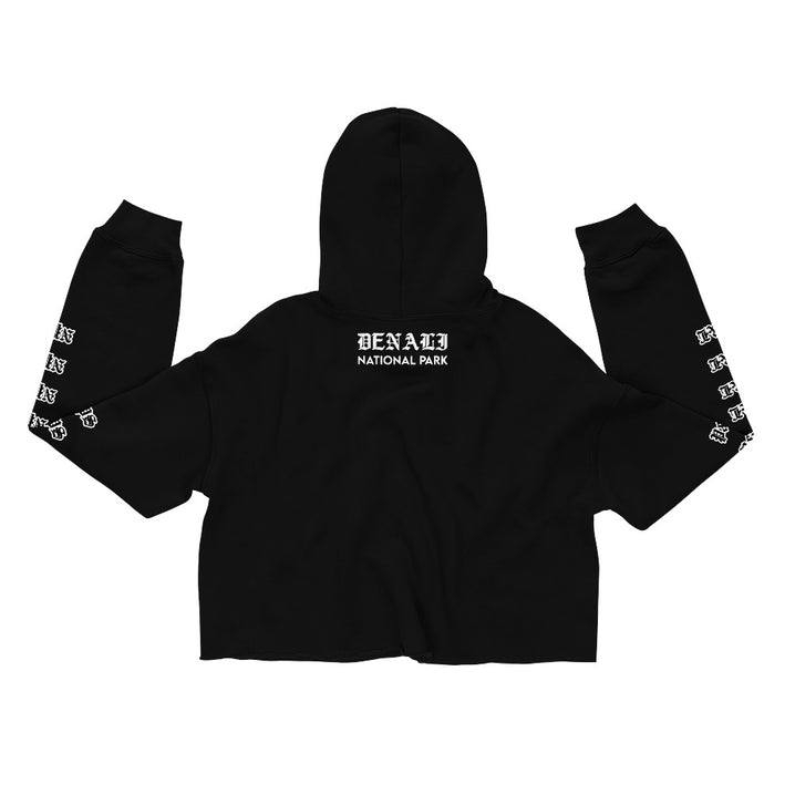 Denali “Park Ages” Crop Hoodie
