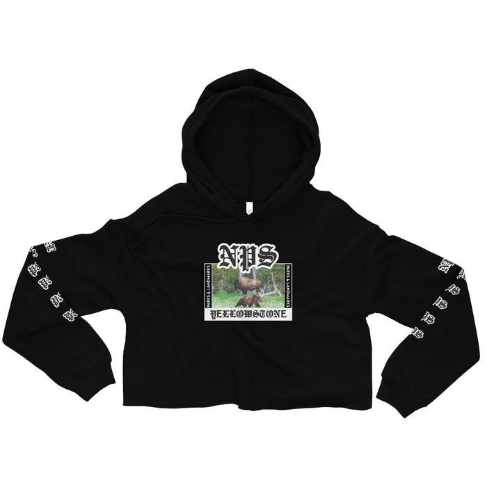 Yellowstone “Park Ages” Crop Hoodie