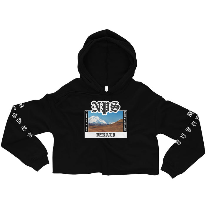 Denali “Park Ages” Crop Hoodie