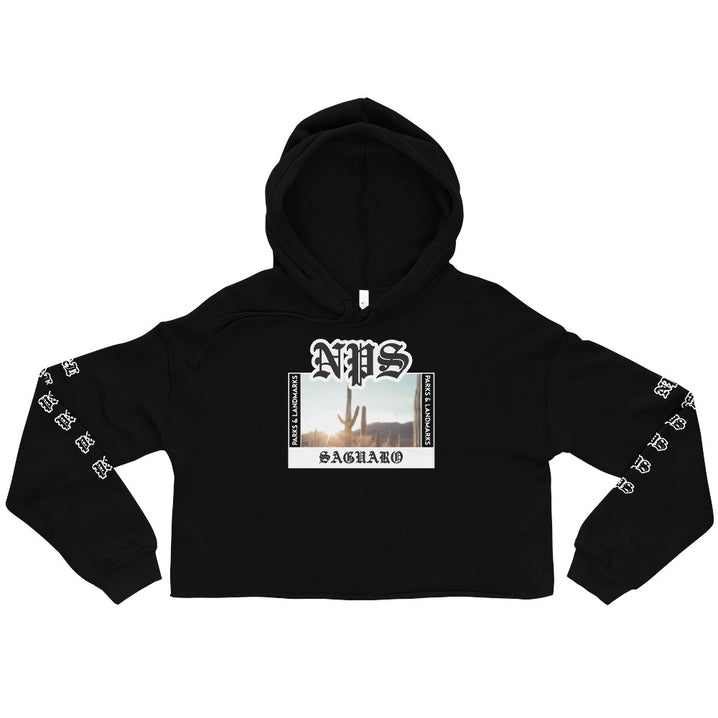 Saguaro “Park Ages” Crop Hoodie